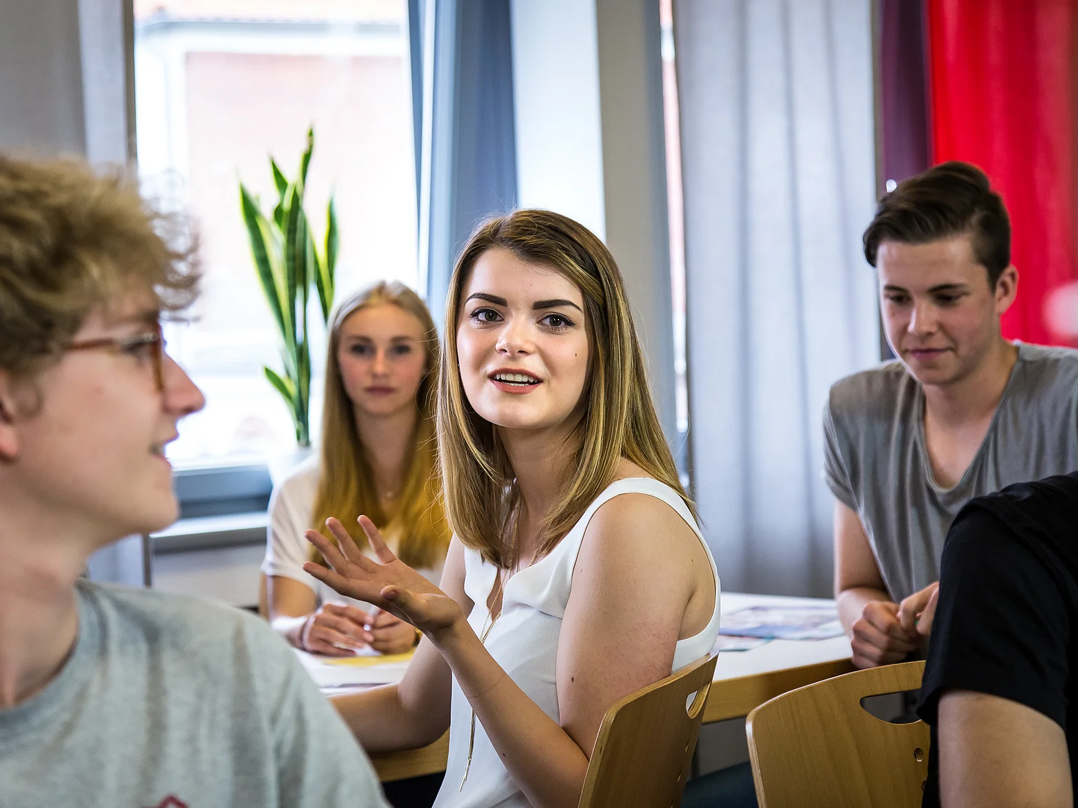 Austausch in der Seminargruppe