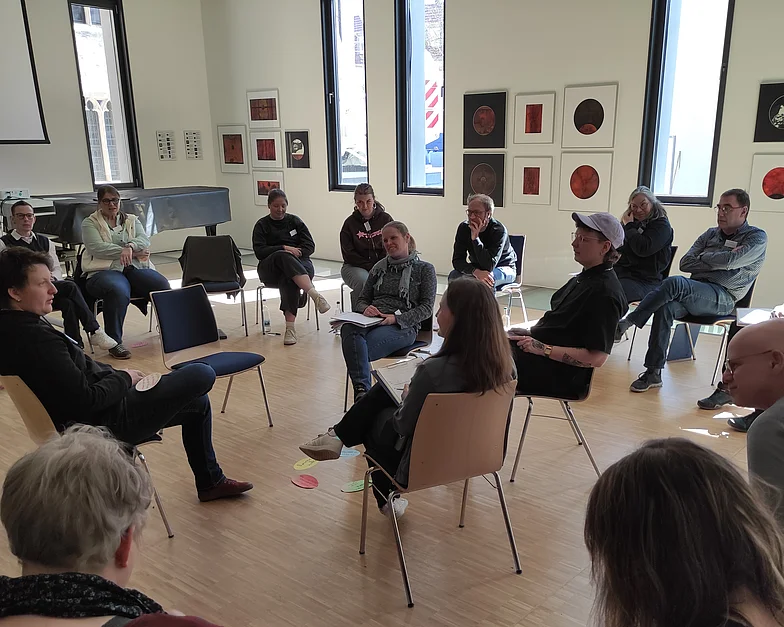 Diskussion im Fishbowl